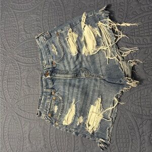 American Eagle Distressed Denim Women Shorts